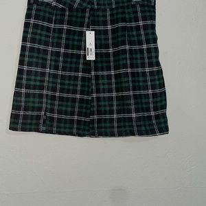 Cute Green Line Skirt